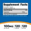 Nutricost Pregnenolone 100mg, 120 Capsules - Non-GMO, Gluten Free, Vegetarian Supplement