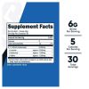 Nutricost BCAA Powder- 2:1:1 (Unflavored) Supplement 30 Servings